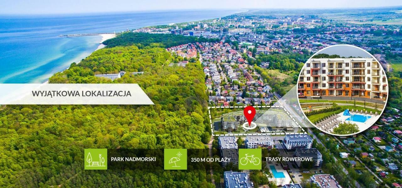 Polanki Park Appartement Kołobrzeg Buitenkant foto